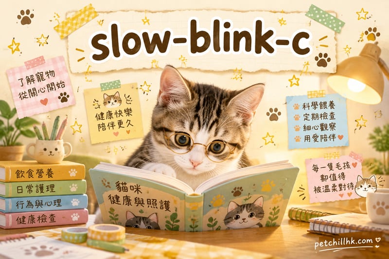 貓慢眨眼全解讀|貓界親吻嘅科學證明+回眨教學