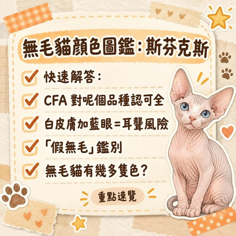 無毛貓瞓喺窗邊,一半皮膚受陽光照射,明顯見到受光位色號偏深