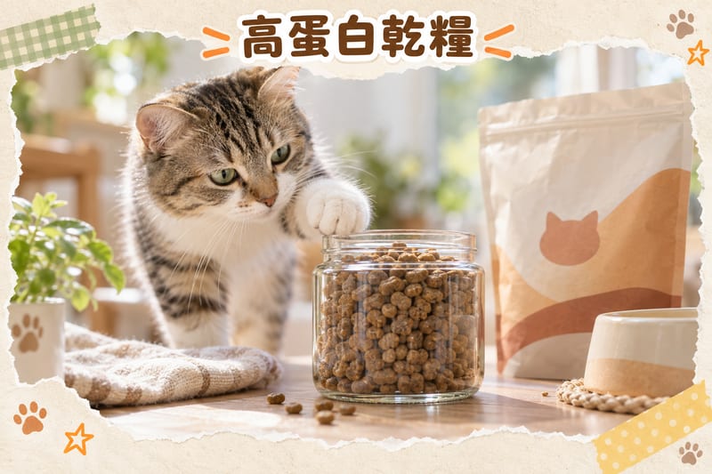 高蛋白乾糧