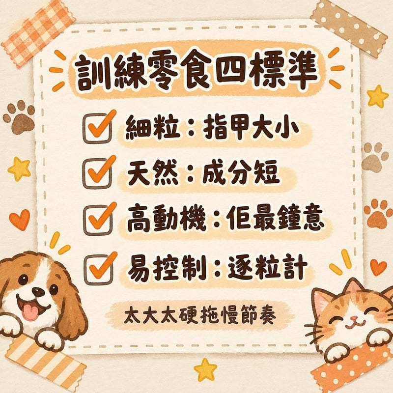 training-treats 知識圖卡1