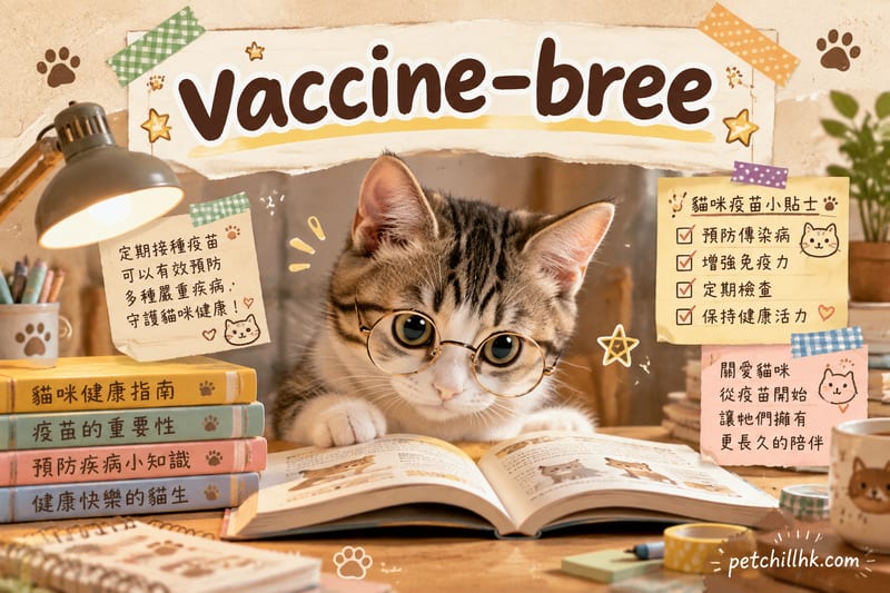 疫苗×品種遺傳病篩查指南|品種貓健康雙保險