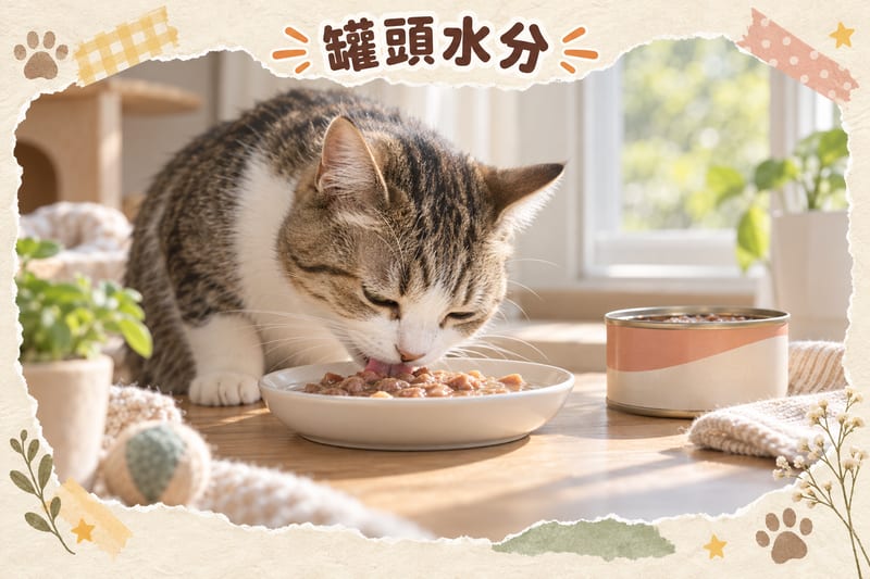 Canned food moisture