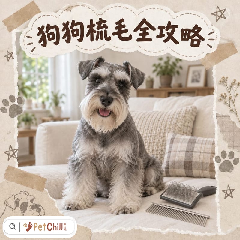 狗狗梳毛點做?開結4步法+剃毛4大迷思