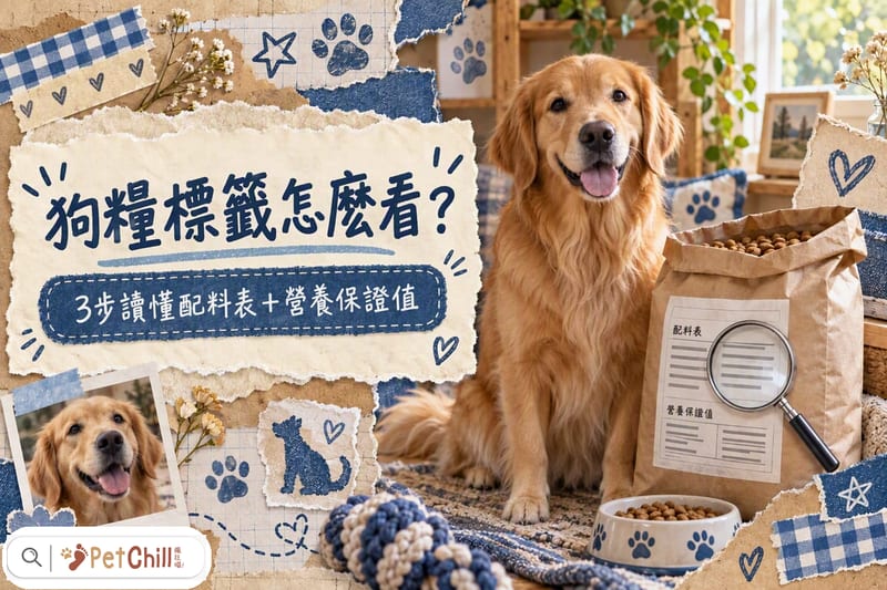 狗糧標籤點睇?3步讀懂配料表+5大選糧原則