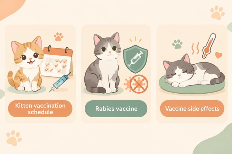 Cat vaccination infographic 1