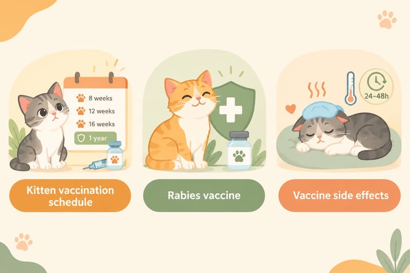 Cat vaccination infographic 2