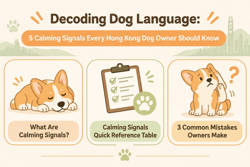Decoding Dog Language: 5 Calming Signals to Help You Understand Your Dog's Mood - Knowledge Card 1