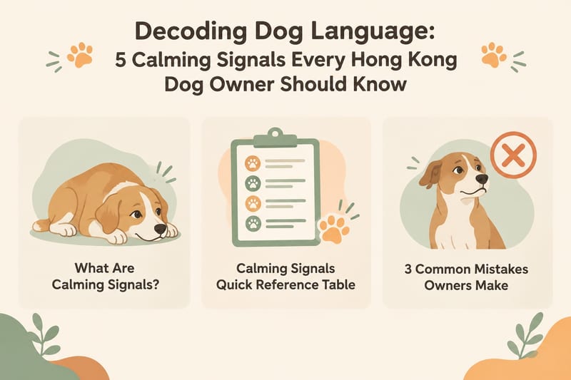 Decoding Dog Language: 5 Calming Signals to Help You Understand Your Dog's Mood - Knowledge Card 2