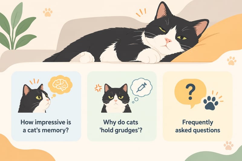 Knowledge card 1: Do cats really hold grudges? Revealing the amazing memory of cats