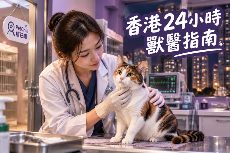 24小時獸醫香港|深夜急症診所電話+全港320間註冊獸醫診所名單