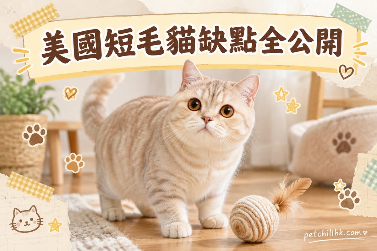 美國短毛貓缺點全公開|PetChill 寵物百科