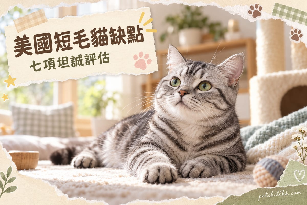 美國短毛貓缺點全公開|PetChill 寵物百科