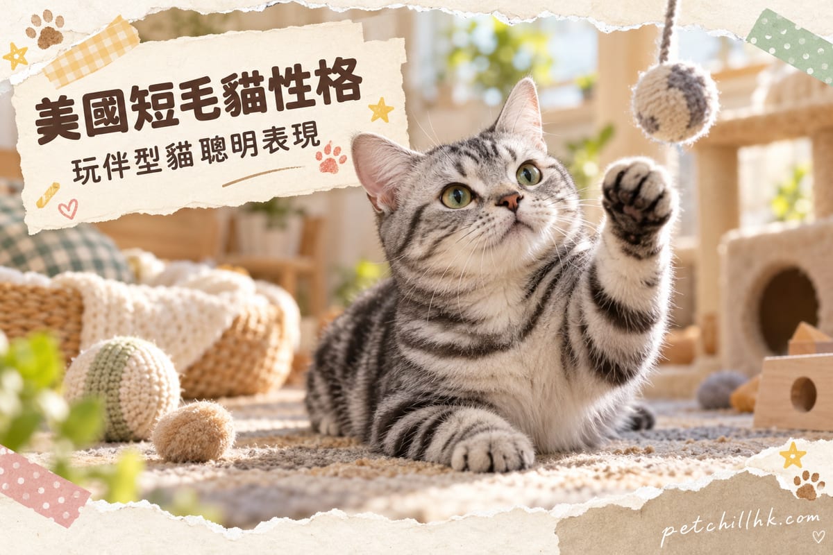 美國短毛貓性格同智商|PetChill 寵物百科