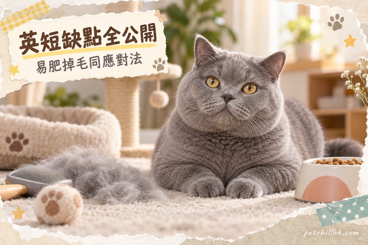 英國短毛貓缺點全公開｜PetChill 寵物百科