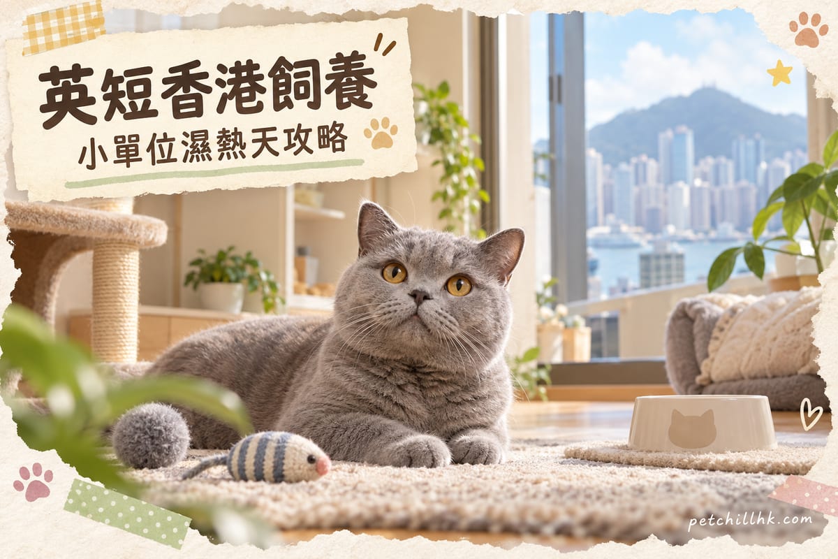 英國短毛貓香港飼養指南｜PetChill 寵物百科
