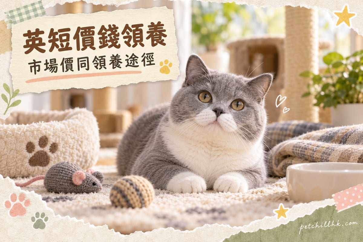 英國短毛貓價錢同領養全指南｜PetChill 寵物百科