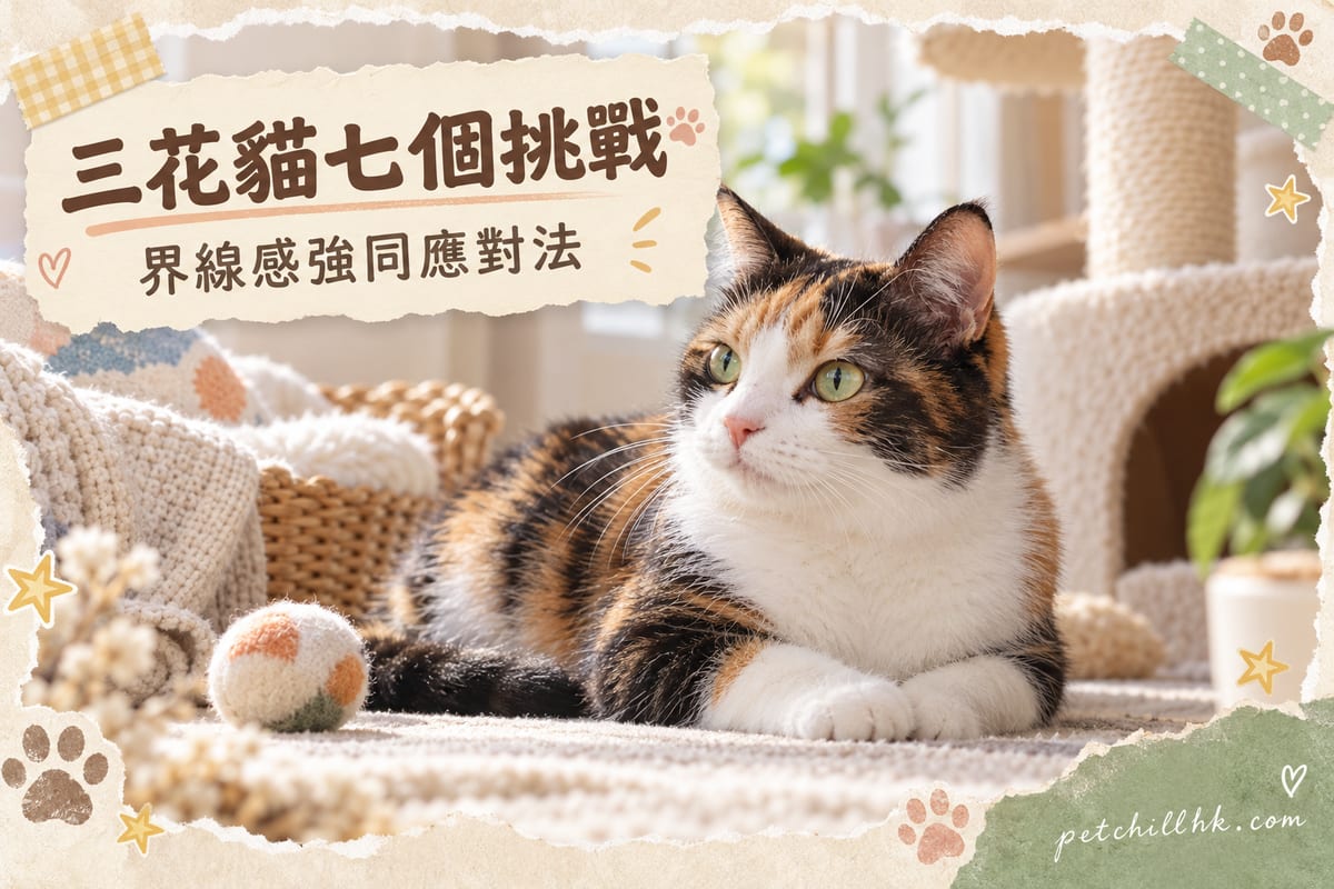 三花貓缺點全盤托出：7個真實挑戰同應對方法｜PetChill 寵物百科