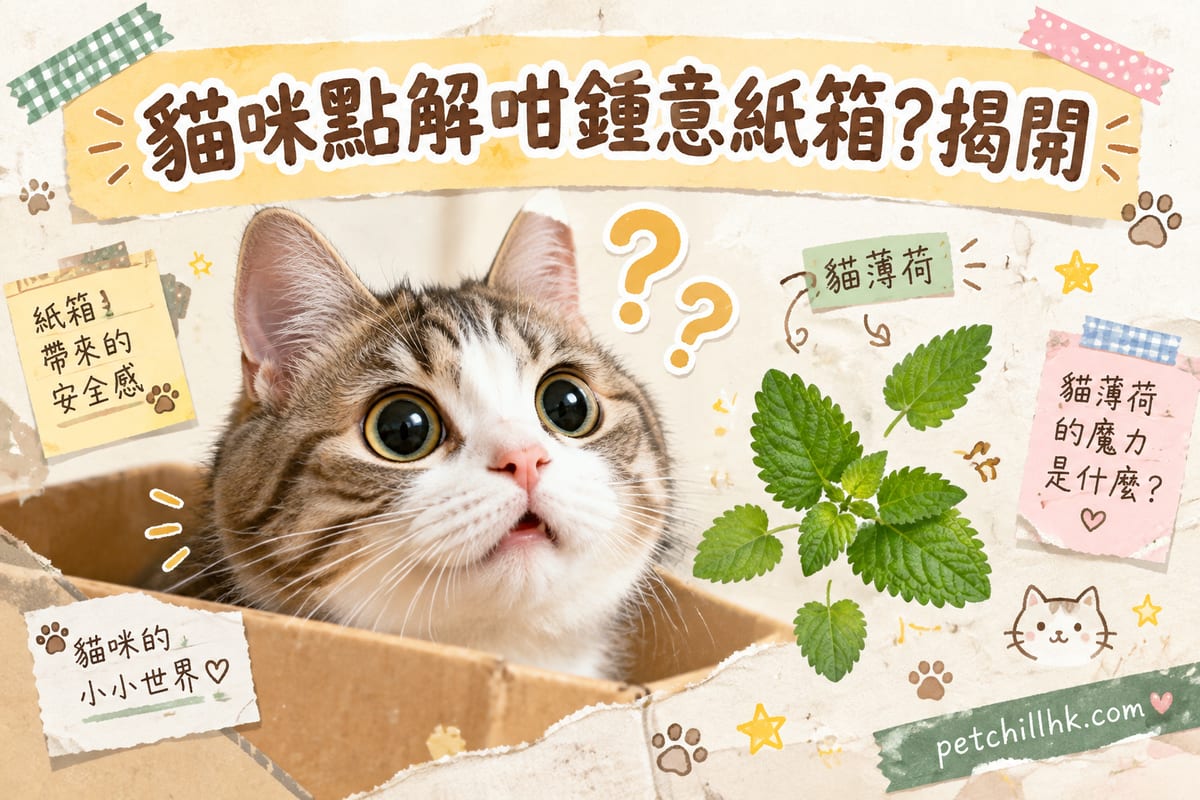 貓咪點解咁鍾意紙箱?揭開喵星人對紙箱執迷嘅5個科學原因