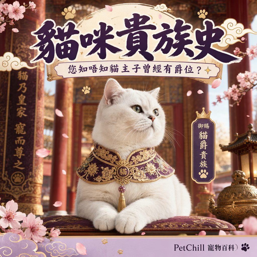 貓咪貴族史:從中國宮廷到日本御貓的奢華生活
