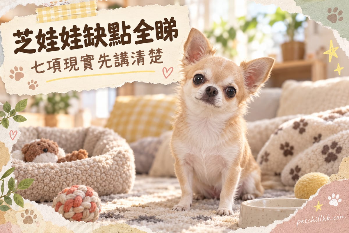 芝娃娃缺點全列表：細細隻背後要正視這七項｜PetChill 寵物百科
