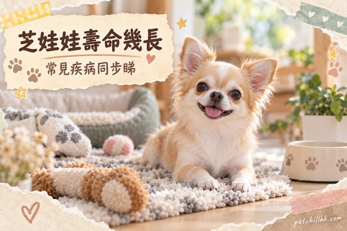 芝娃娃壽命幾長？吉娃娃壽命與常見疾病解析｜PetChill 寵物百科