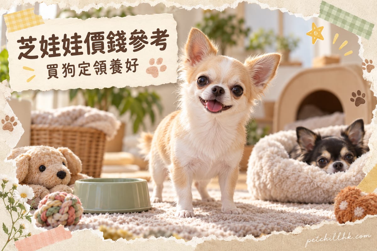芝娃娃價錢香港2026：買同領養都要睇清楚｜PetChill 寵物百科