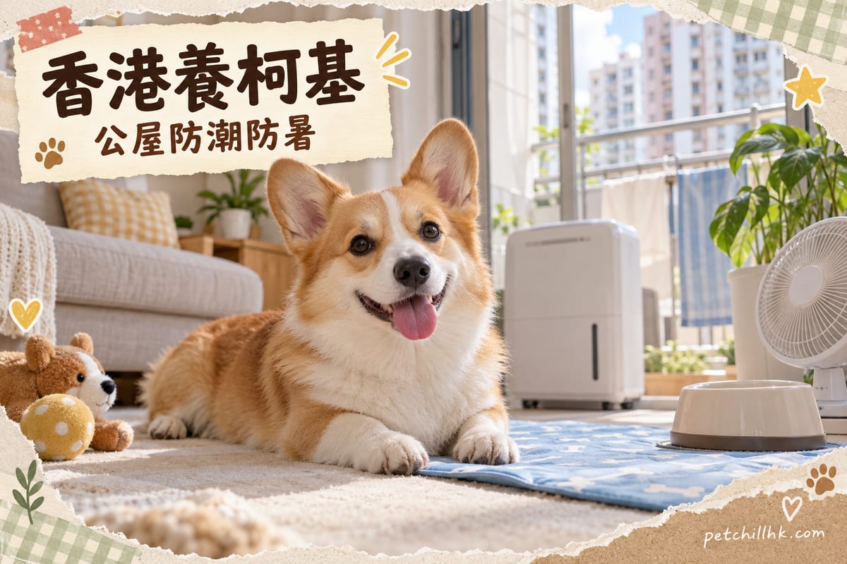 香港養柯基完全攻略：公屋、防潮、防暑一篇搞掂｜PetChill 寵物百科