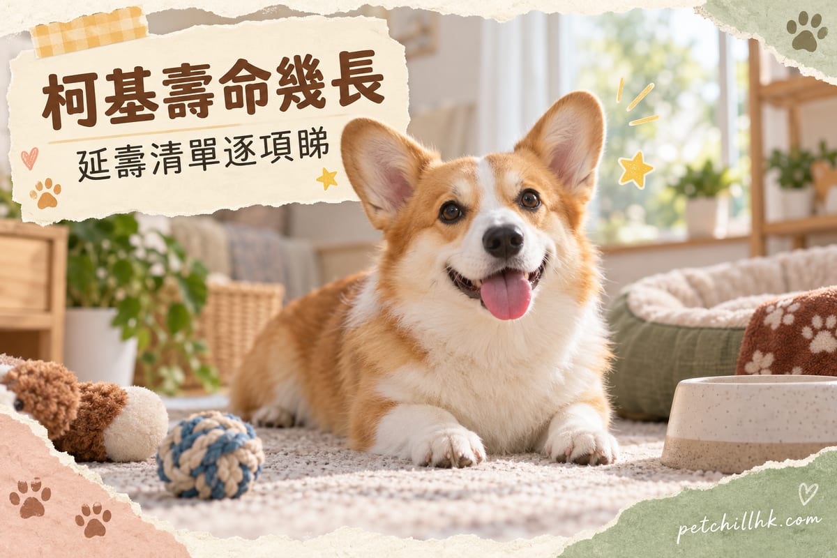 柯基犬壽命幾長？平均壽命與延壽清單｜PetChill 寵物百科