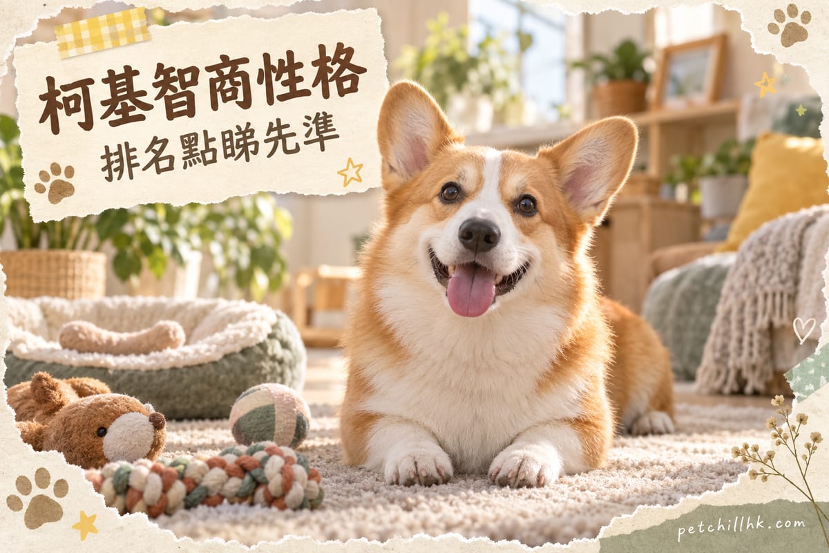 柯基智商排名與性格全解析（香港版）｜PetChill 寵物百科