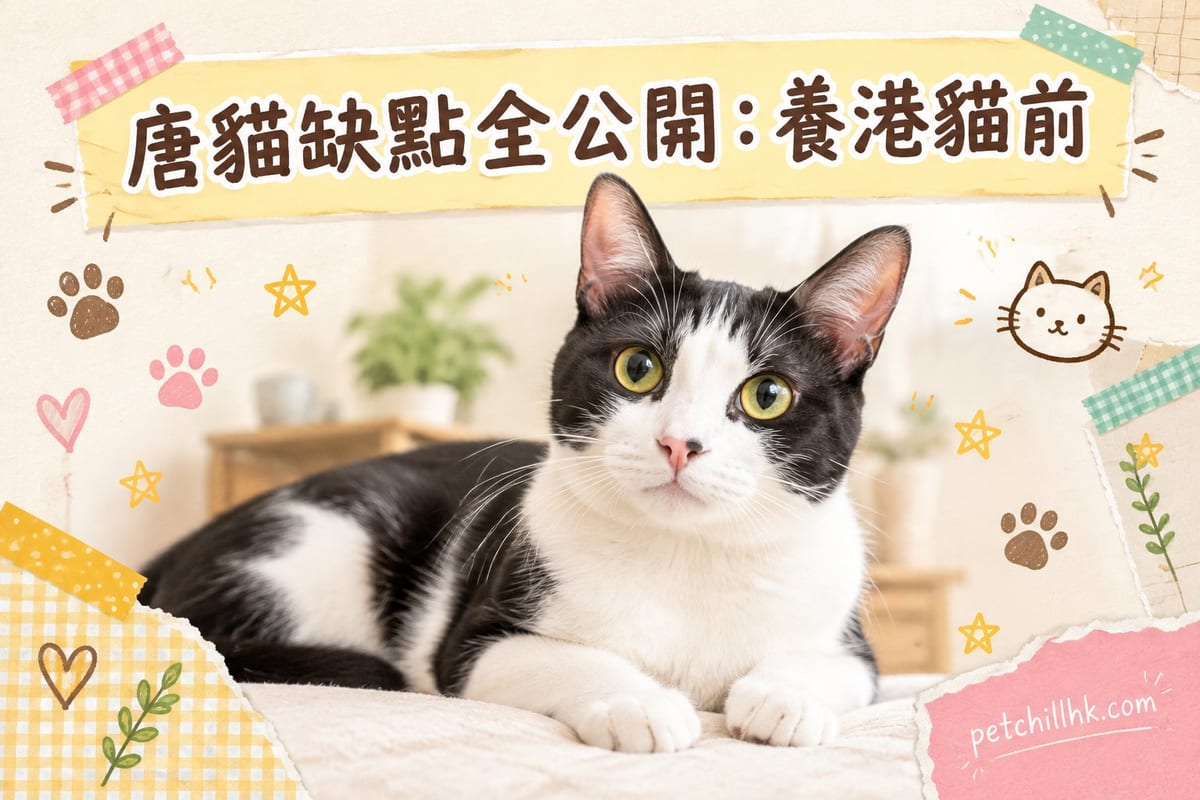 唐貓缺點全公開:養港貓前要知嘅真相與應對|PetChill 寵物百科