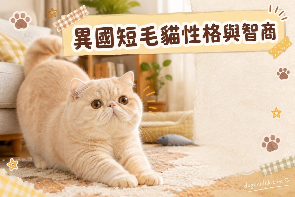 異國短毛貓性格同智商|PetChill 寵物百科