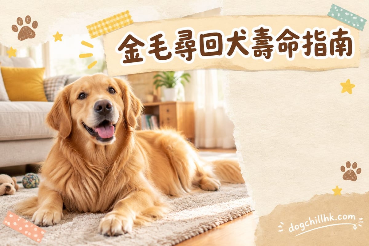 金毛尋回犬壽命幾多歲?延壽攻略同健康風險|PetChill 寵物百科