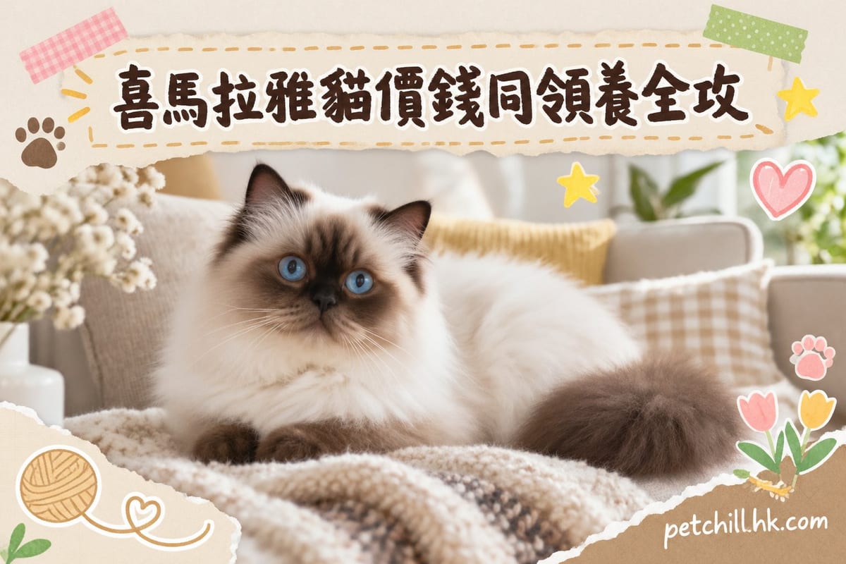 喜馬拉雅貓價錢同領養全攻略:香港貓舍行情、查證清單|PetChill 寵物百科