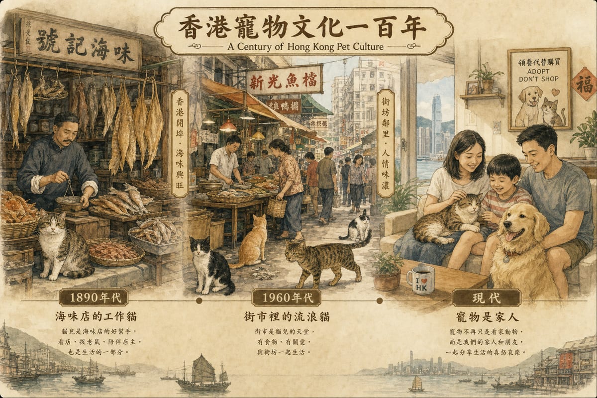 香港寵物文化史總覽