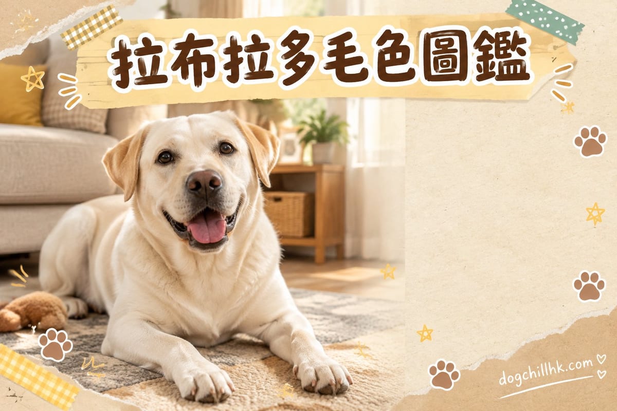 拉布拉多顏色全解析:黑黃巧克力同稀有色|PetChill 寵物百科
