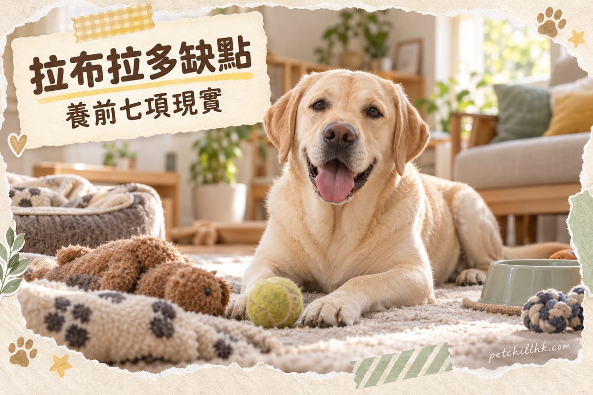 拉布拉多缺點全盤揭：八項坦誠分析同應對方法｜PetChill 寵物百科