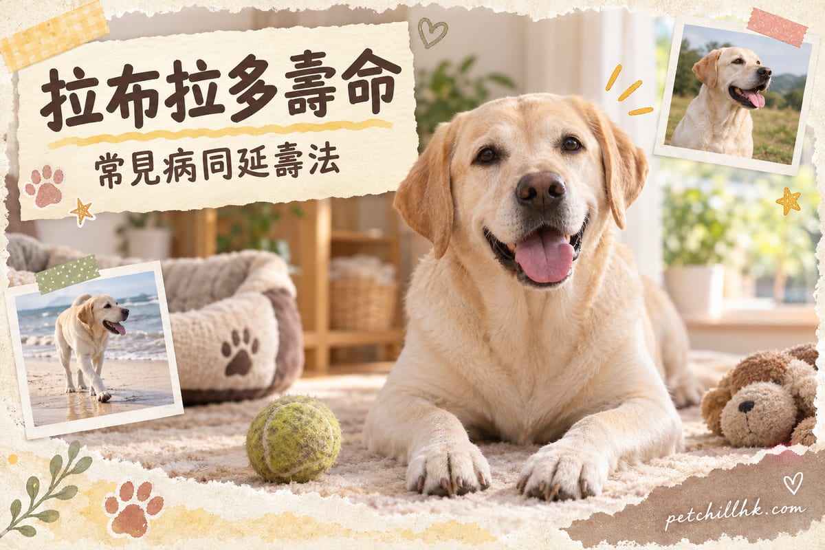 拉布拉多壽命幾多歲？延壽要點同健康風險｜PetChill 寵物百科