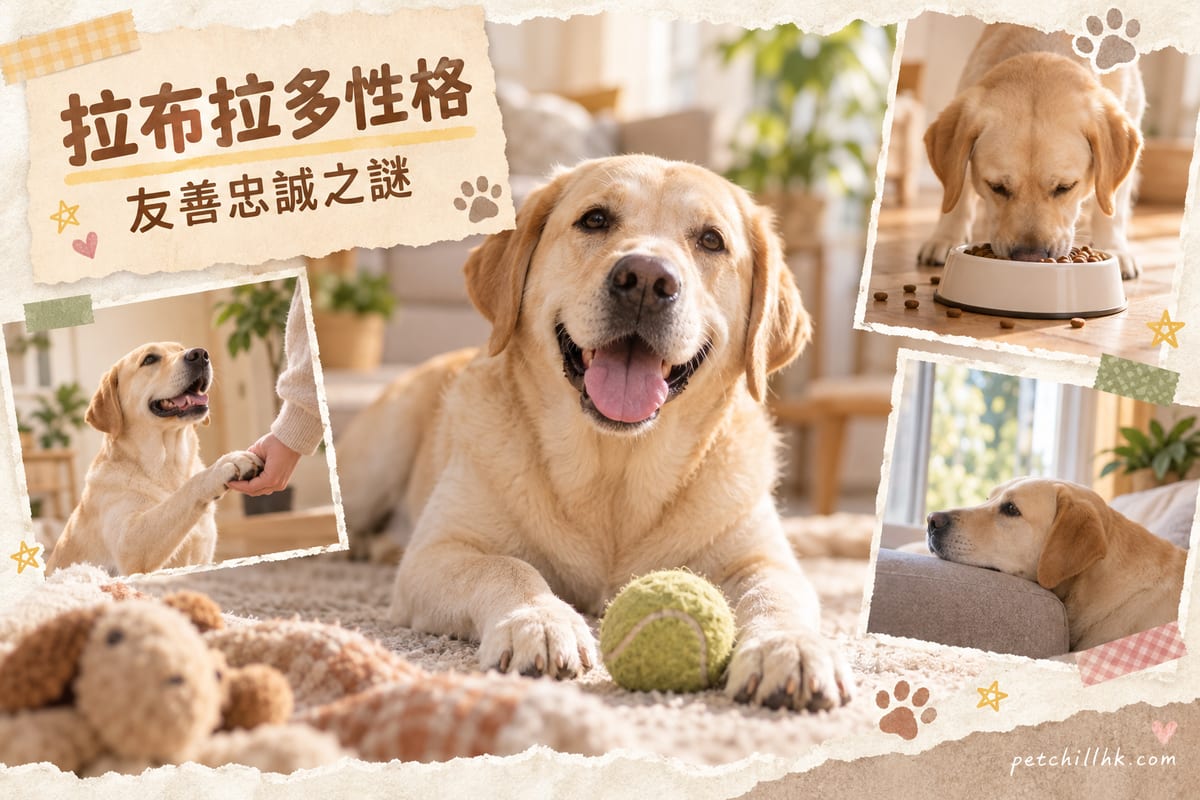 拉布拉多性格與智商全解析：服從、貪食與分離焦慮｜PetChill 寵物百科