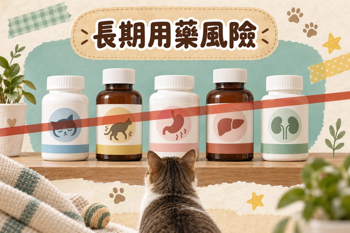 獸醫處方食慾促進藥長期使用風險對照,由米氮平到荷爾蒙類藥物逐項標示