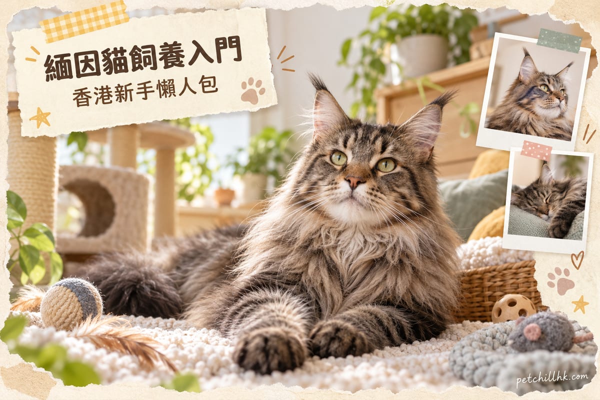 緬因貓完全指南 2026|PetChill 寵物百科