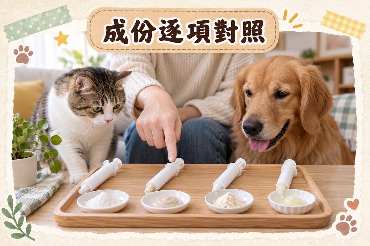 Pro-Kolin Advanced 官方成份表逐項對照:益生菌、高嶺土、果膠同車前子四類成份