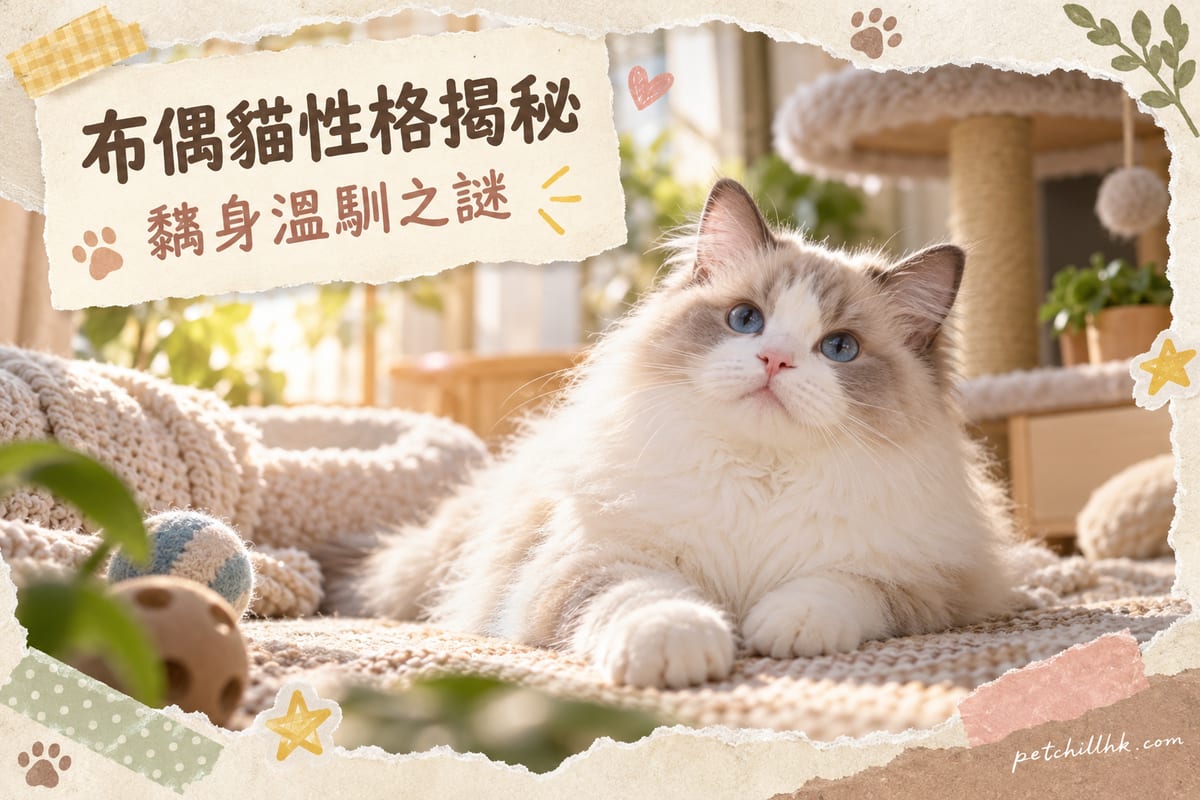 布偶貓智商解析：聰明定係溫柔派？｜PetChill 寵物百科