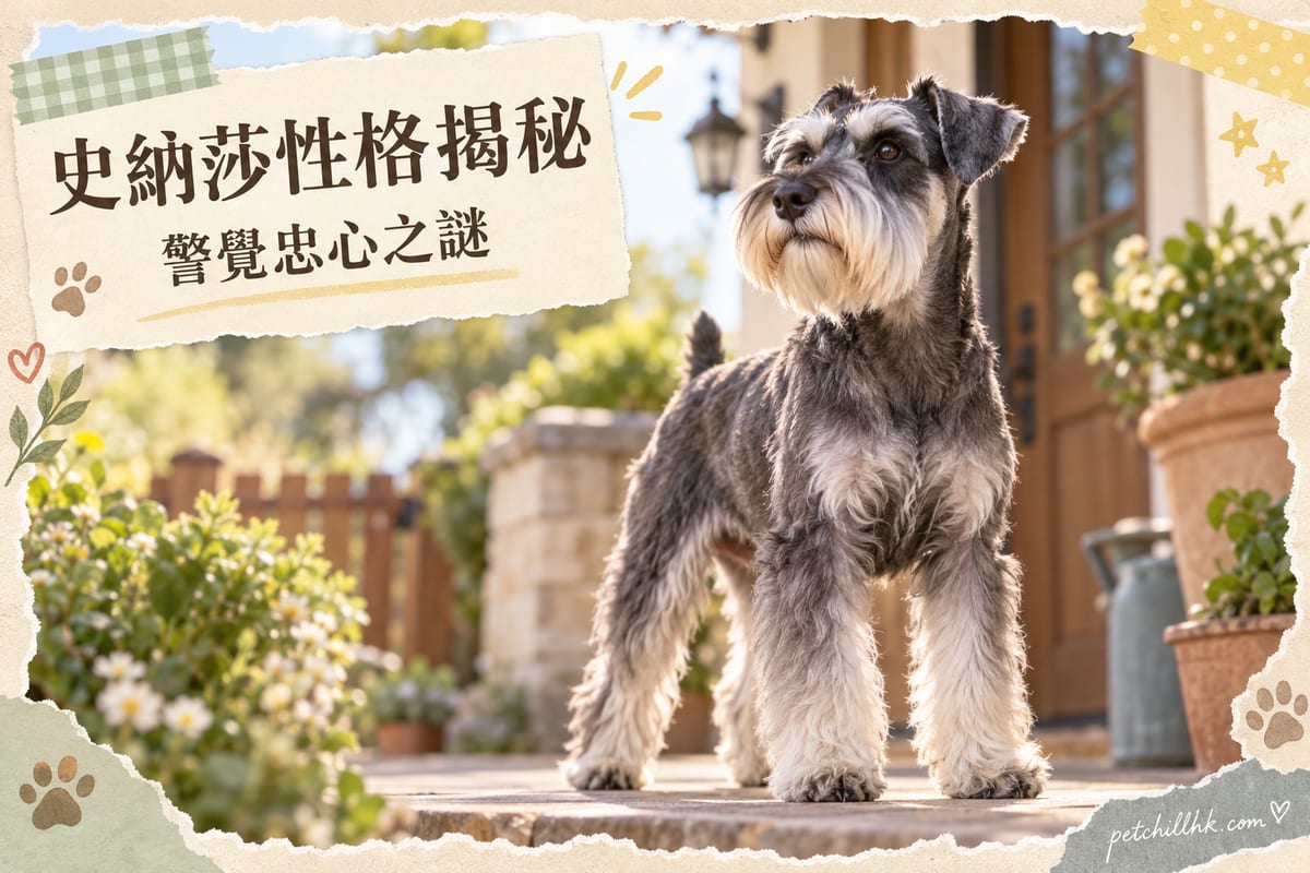 雪納瑞智商與性格：聰明有主見嘅哨兵犬｜PetChill 寵物百科