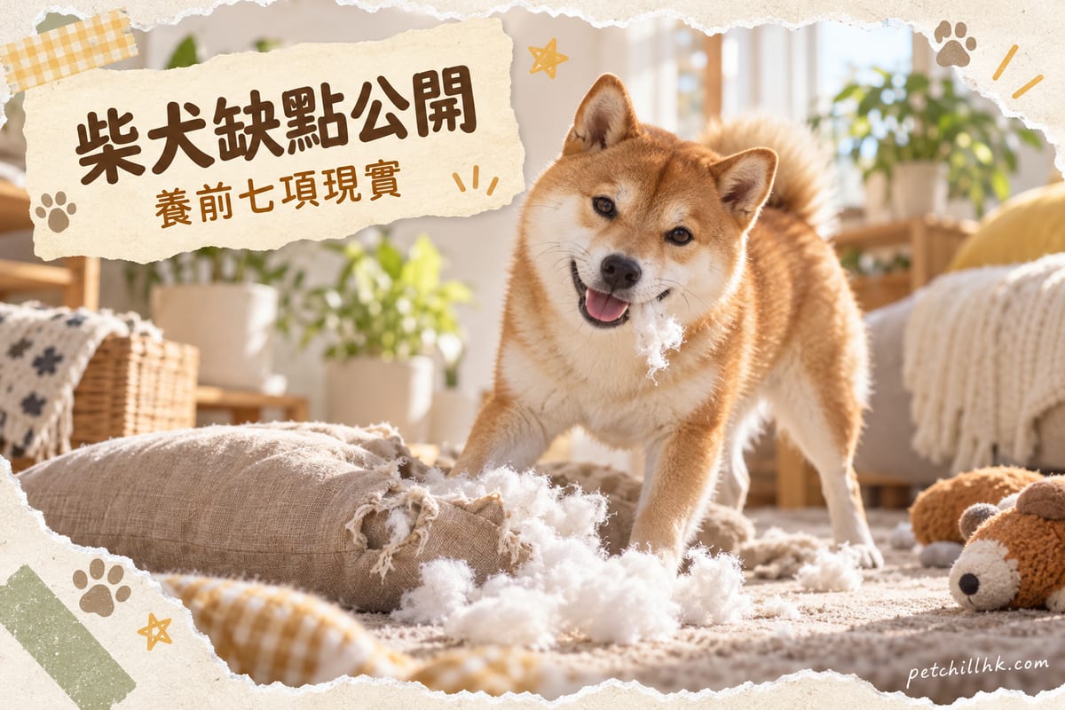 養柴犬後悔清單:八大缺點直擊同逐項應對法|PetChill 寵物百科