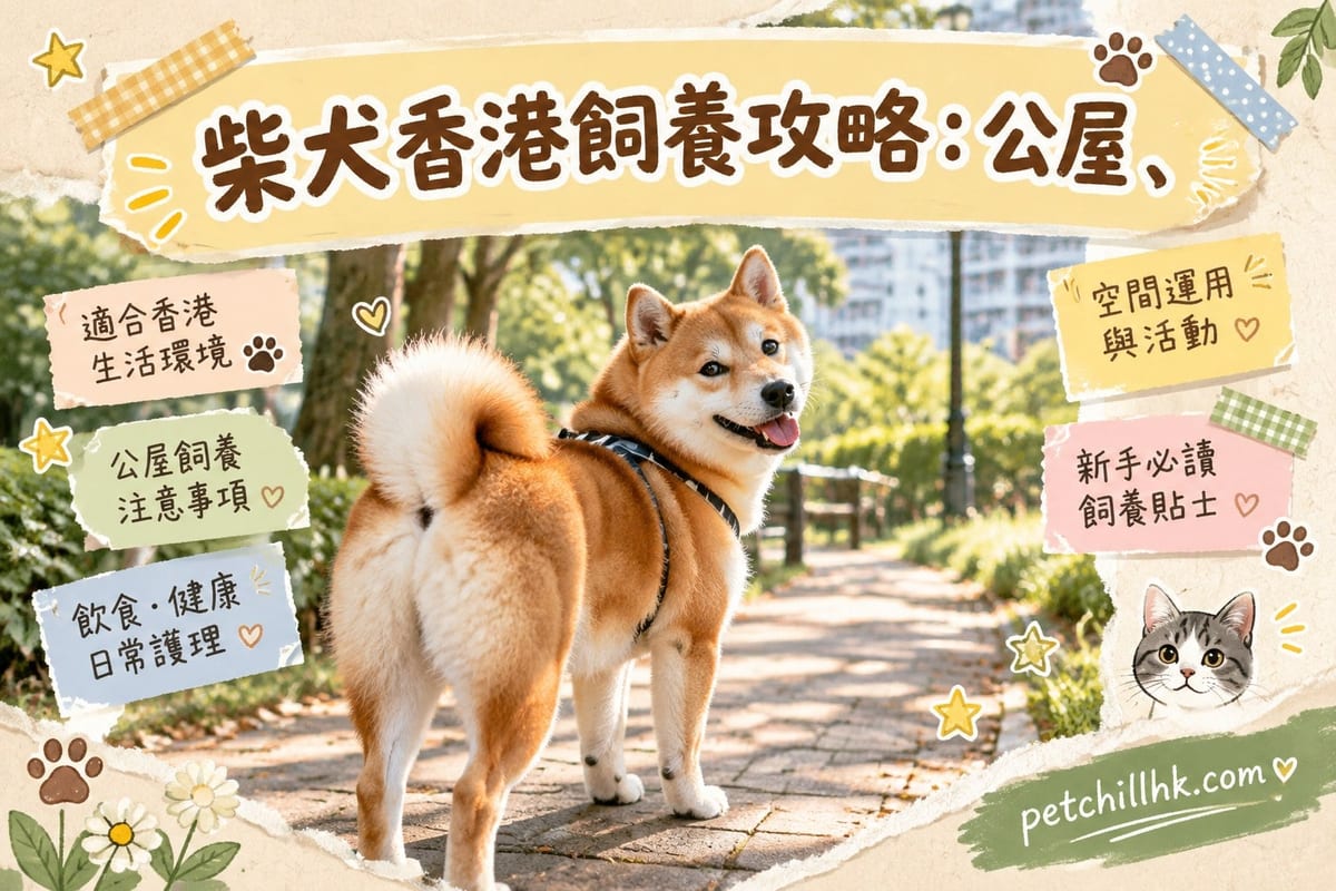 柴犬香港飼養攻略:公屋、夏天防暑同法例一次搞清|PetChill 寵物百科