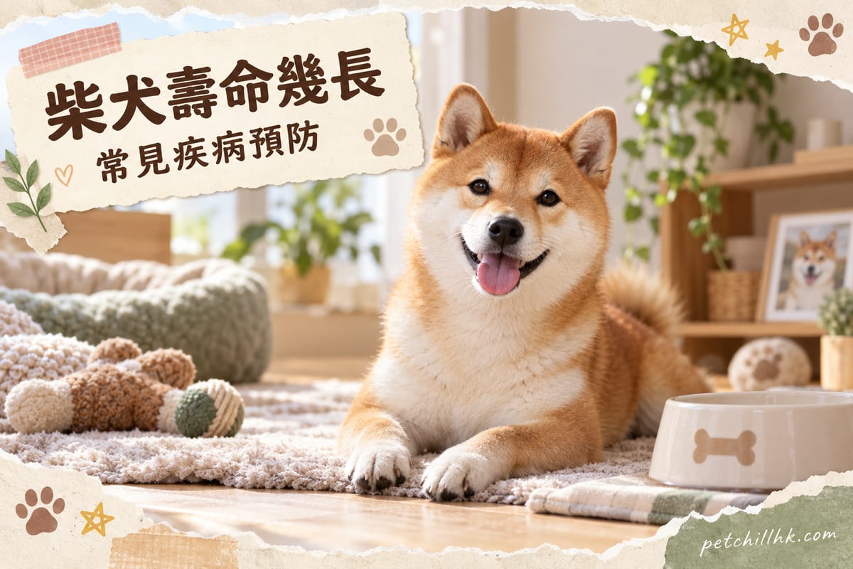 柴犬壽命幾長?12至15年點樣陪多啲:延壽指南|PetChill 寵物百科
