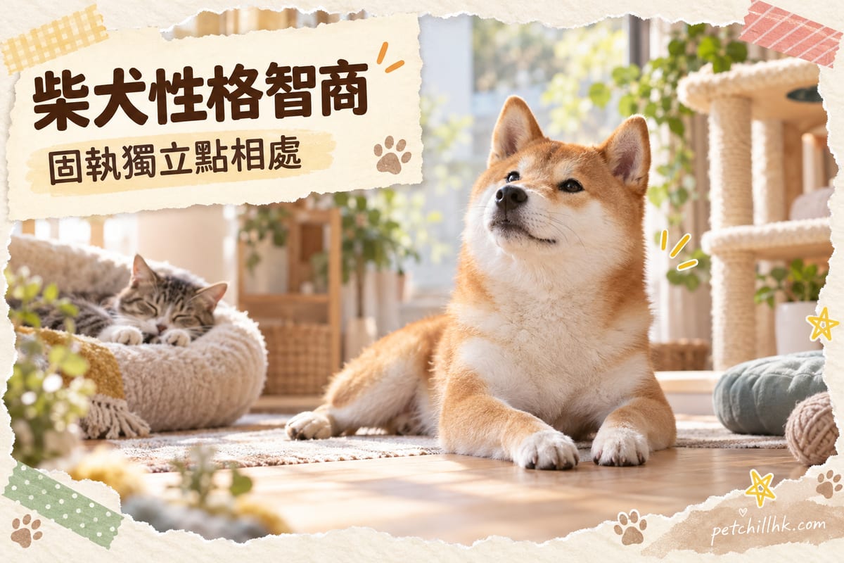 柴犬性格全解析:貓系犬嘅獨立、固執同高智商|PetChill 寵物百科