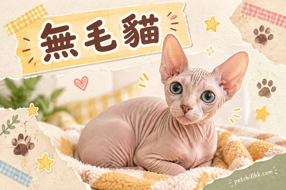 無毛貓（斯芬克斯）｜PetChill 寵物百科