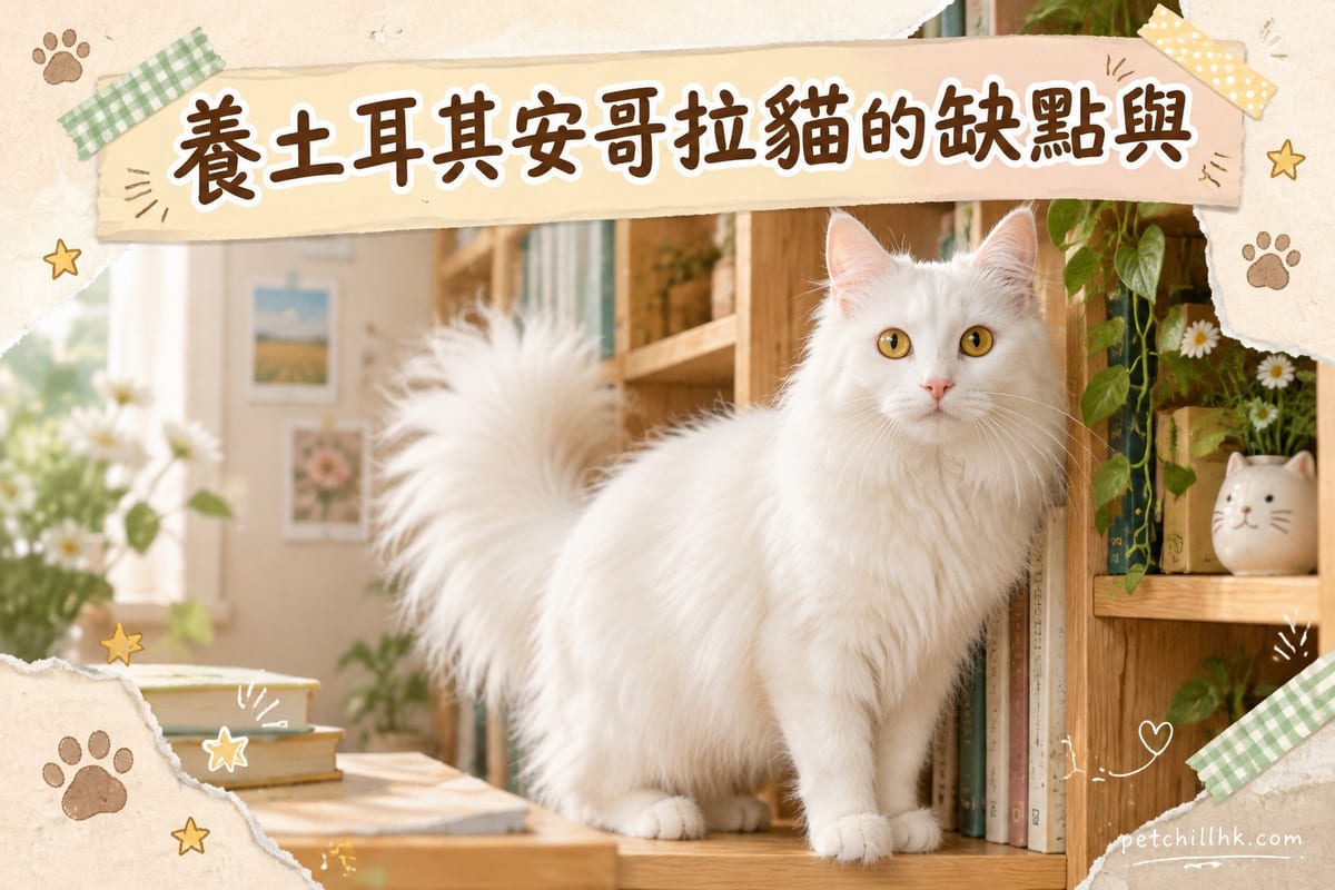 養土耳其安哥拉貓的缺點與應對:7 項真實代價先講清楚|PetChill 寵物百科