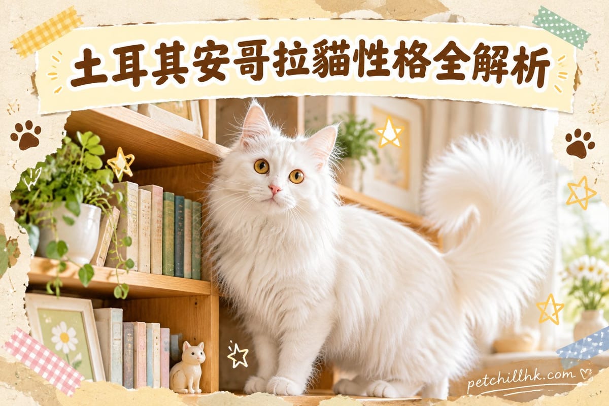 土耳其安哥拉貓性格全解析:貓中狐狸的聰明與話癆|PetChill 寵物百科